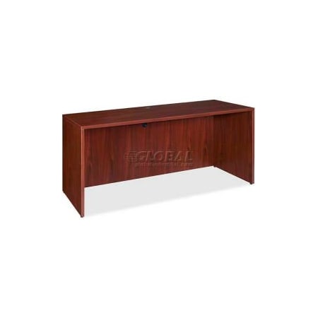 Sp Richards Lorell Credenza Shell - 66"W x 24"D x 29-1/2"H - Mahogany - Essentials Series LLR69377